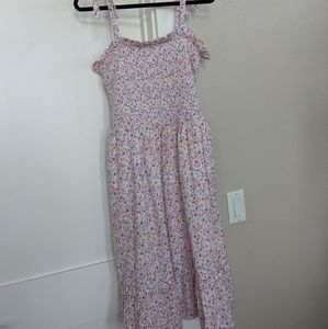 Draper James Ditsy Floral Smocked Dress Large